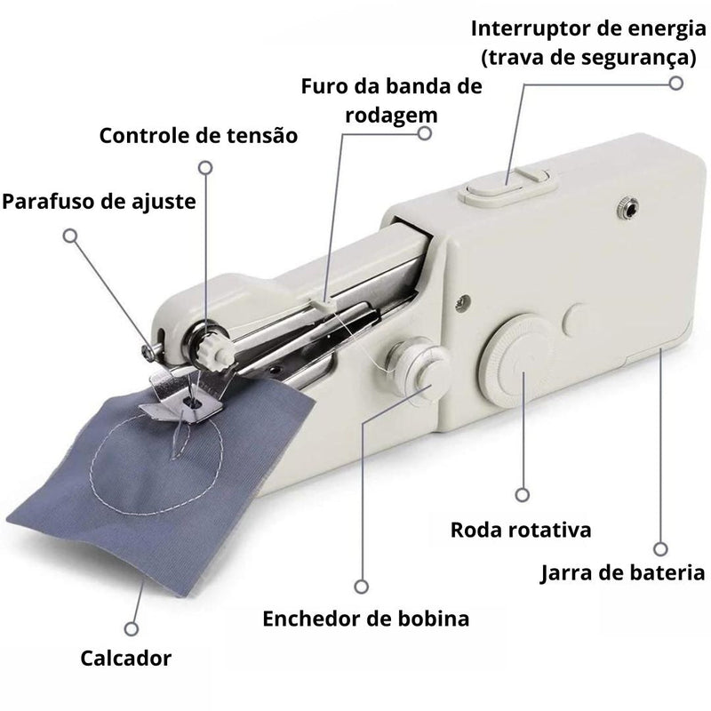 Mini Máquina de Costura Portátil